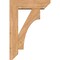 Ekena Millwork Westlake Slat Smooth Bracket w/ Offset Brace, Western Red Cedar, 7 1/2"W x 26"D x 38"H BKT0806X26X38WTL06SWR - alternate 3